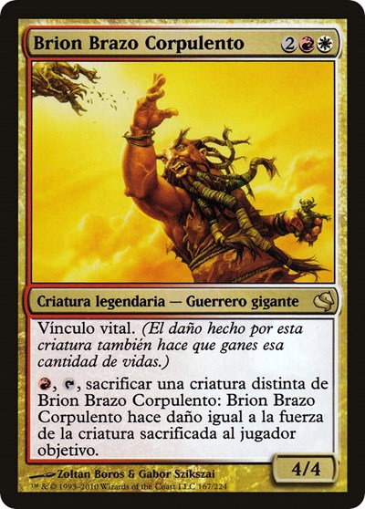Brion Stoutarm (Spanish) - "Brion Brazo Corpulento"