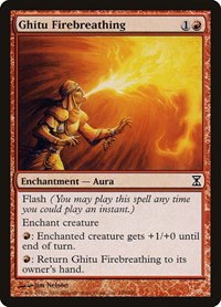 Ghitu Firebreathing - Foil