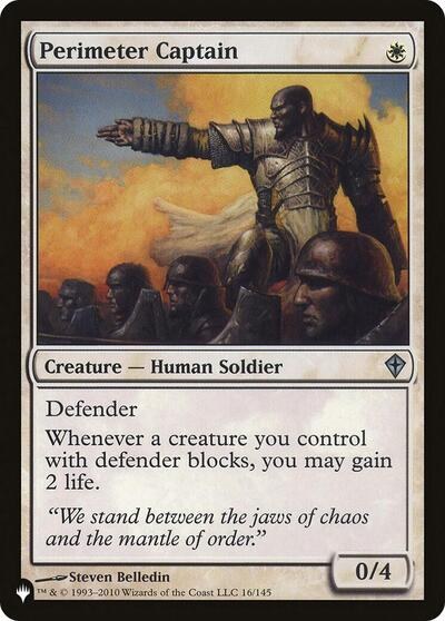 Perimeter Captain - Normal Perimeter Captain