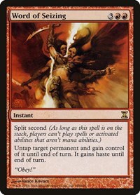 Word of Seizing - Foil