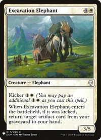 Excavation Elephant - Normal Excavation Elephant