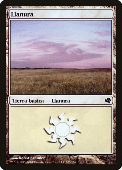 Plains (Spanish) - "Llanura"