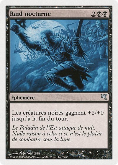 Nocturnal Raid (French) - "Raid nocturne" - French