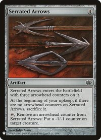 Serrated Arrows - Normal Serrated Arrows
