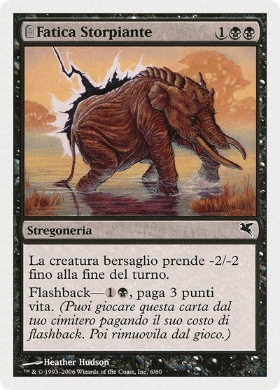 Crippling Fatigue (Italian) - "Fatica Storpiante" - Italian