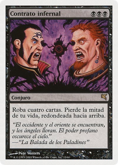 Infernal Contract (Spanish) - "Contrato Infernal" - Spanish