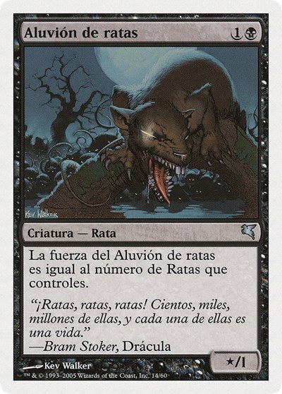 Swarm of Rats (Spanish) - "Aluvion de ratas" - Spanish