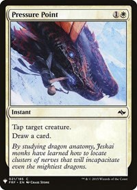 Pressure Point - Normal Pressure Point