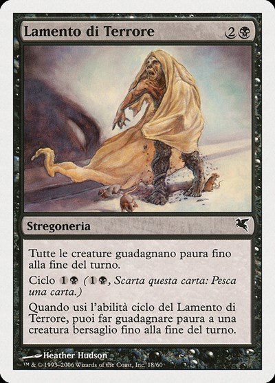 Dirge of Dread (Italian) - "Lamento di Terrore" - Italian
