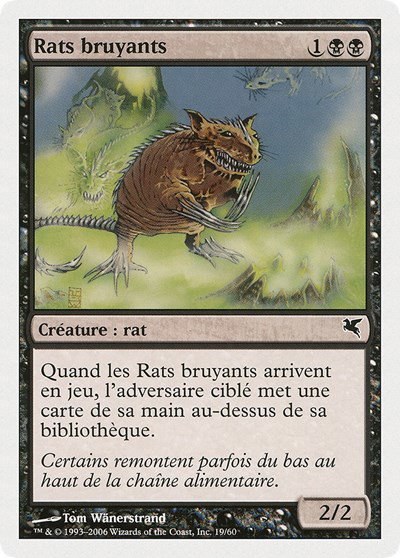 Chittering Rats (French) - "Rats bruyants" - French