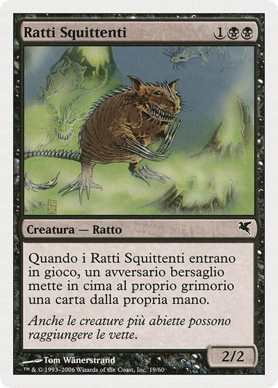 Chittering Rats (Italian) - "Ratti Squittenti" - Italian