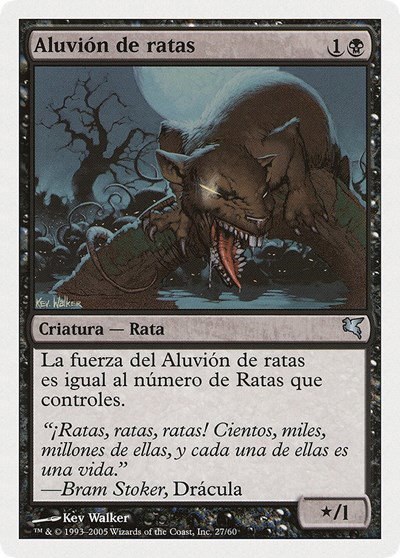 Swarm of Rats (Spanish) - "Aluvion de ratas" - Spanish