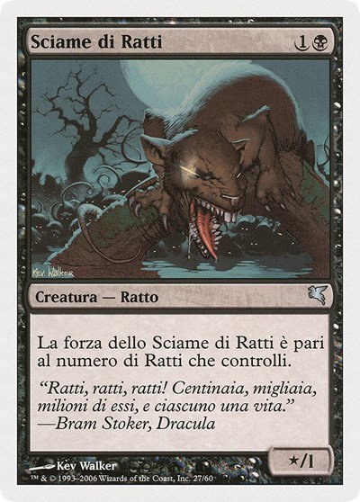Swarm of Rats (Italian) - "Sciame di rats" - Italian