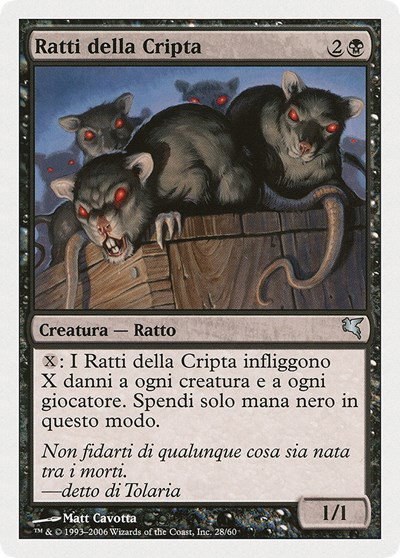 Crypt Rats (Italian) - "Ratti della Cripta" - Italian