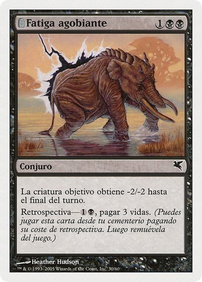 Crippling Fatigue (Spanish) - "Fatiga agobiante" - Spanish