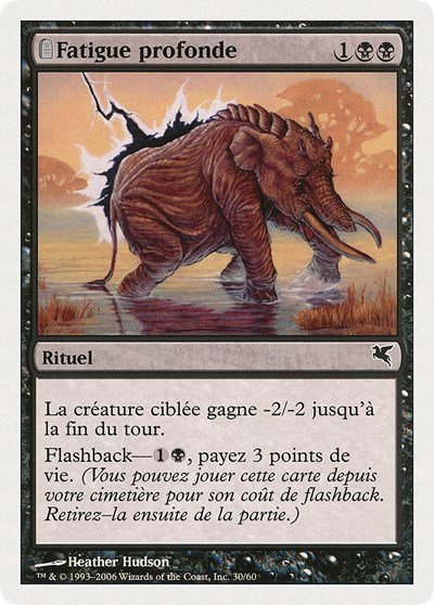 Crippling Fatigue (French) - "Fatigue profonde" - French