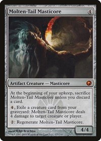 Molten-Tail Masticore - Foil
