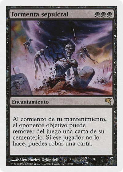 Gravestorm (Spanish) - "Tormenta sepulcral" - Spanish