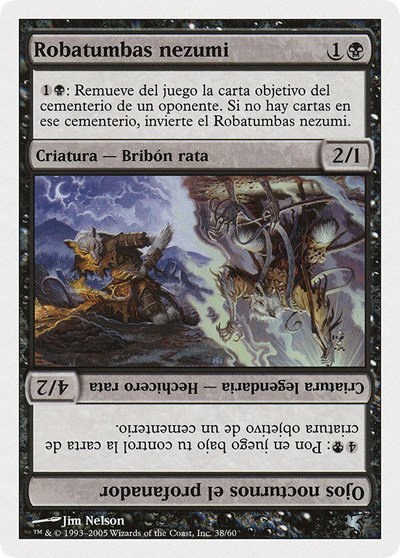 Nezumi Graverobber // Nighteyes the Desecrator (Spanish) - "Robatumbas nezumi" - Spanish