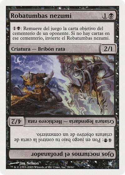 Nezumi Graverobber // Nighteyes the Desecrator (Spanish) - "Robatumbas nezumi" - Spanish