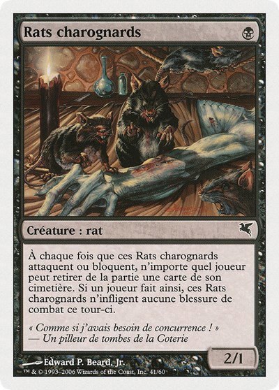 Carrion Rats (French) - "Rats charognards" - French