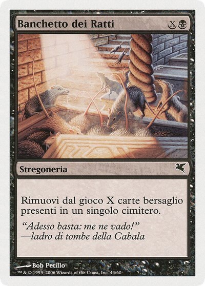 Rats' Feast (Italian) - "Banchetto dei Ratti" - Italian