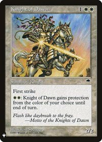 Knight of Dawn - Normal Knight Of Dawn