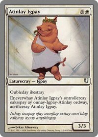 Atinlay Igpay - Foil