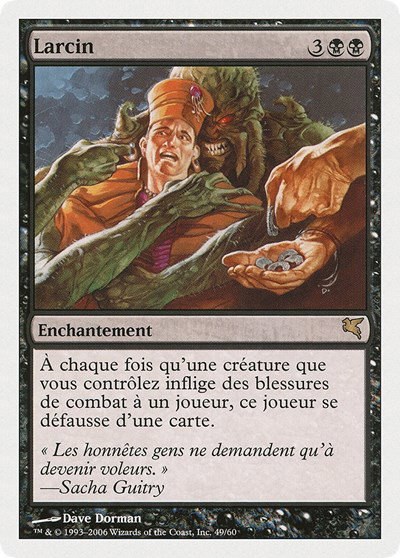 Larceny (French) - "Larcin" - French