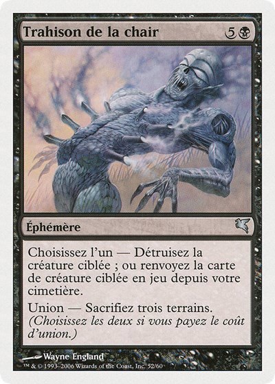 Betrayal of Flesh (French) - "Trahison de la chair" - French