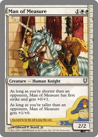 Man of Measure - Foil