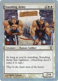 Standing Army - Foil