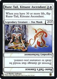 Rune-Tail, Kitsune Ascendant - Foil