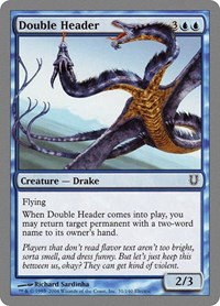 Double Header - Foil