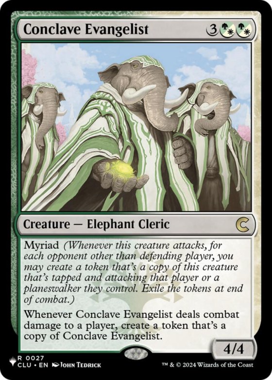 Conclave Evangelist - Normal Conclave Evangelist
