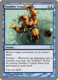 Number Crunch - Foil
