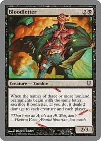 Bloodletter - Foil