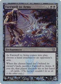 Farewell to Arms - Alternate Foil