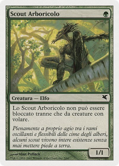 Treetop Scout (Italian) - "Scout Arboricolo" - Italian