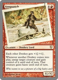 Assquatch - Foil