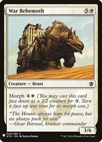 War Behemoth - Normal War Behemoth