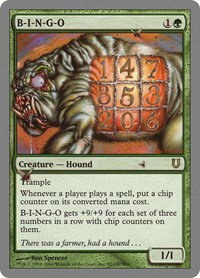 B-I-N-G-O - Foil
