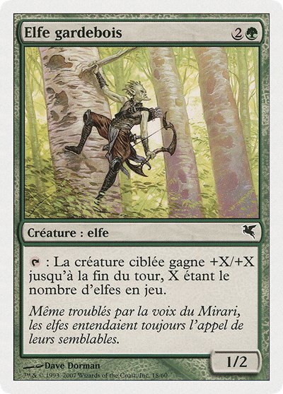 Timberwatch Elf (French) - "Elfe gardebois" - French
