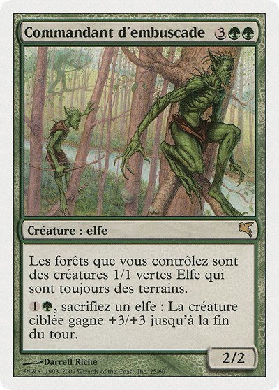 Ambush Commander (French) - "Commandant d'embuscade" - French