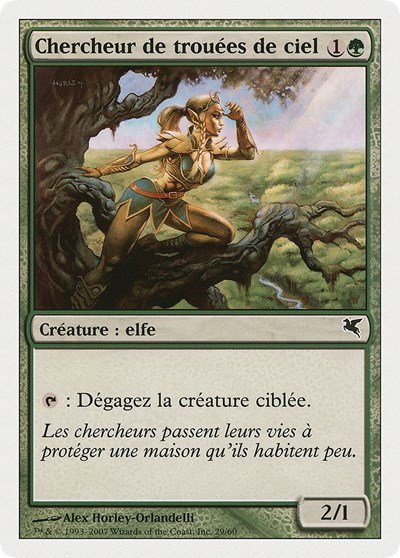 Seeker of Skybreak (French) - "Chercheur de trouées de ciel" - French