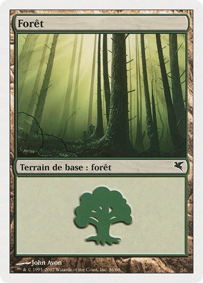 Forest (French) - "Foret" - French