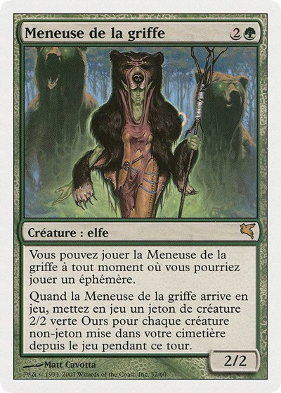 Caller of the Claw (French) - "Meneuse de la griffe" - French