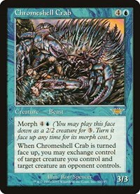 Chromeshell Crab - Foil