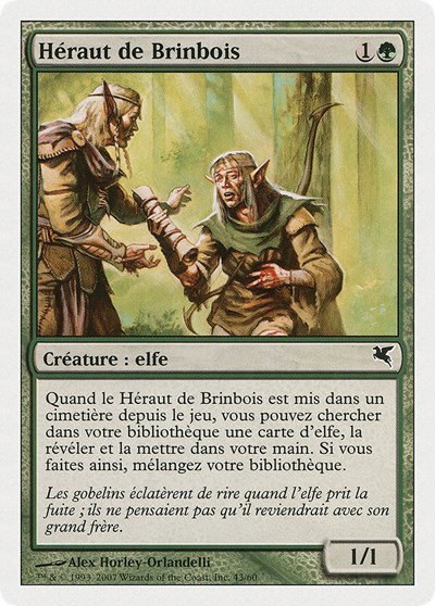 Wirewood Herald (French) - "Héraut de Brinbois" - French
