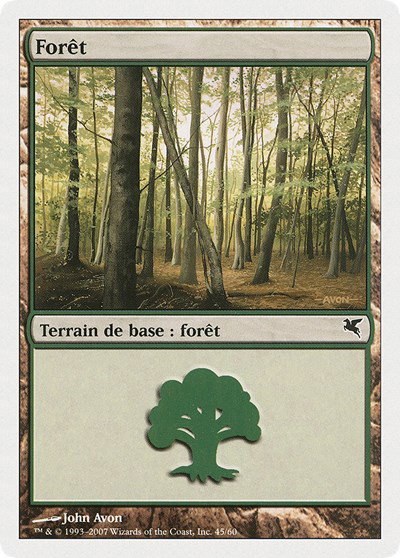 Forest (French) - "Foret" - French